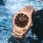 NIBOSI Men Watches Analog Quartz Stainless Steel Military Watches for Men Waterproof Auto Date Wrist Watch Relogio Masculino