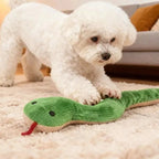 16.5 Inches Dog Toy Snake Interactive Toy Kitten Kick Toy Interactive Pet Toy for Indoor Cats Pet Supplies