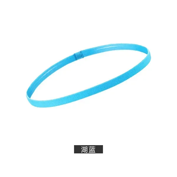 4-Pack Non-Slip Elastic Sports Headbands for Men & Women