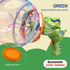 Dinosaur Electric Bubble Gun Automatic Bubble Machine for Kids