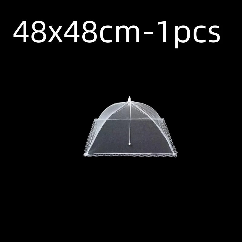 Foldable Pop-Up Food Mesh Cover – Reusable Fly & Insect Protection Food Tent