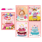Magic Water Drawing Book with Reusable Coloring Pen for Kids Fun