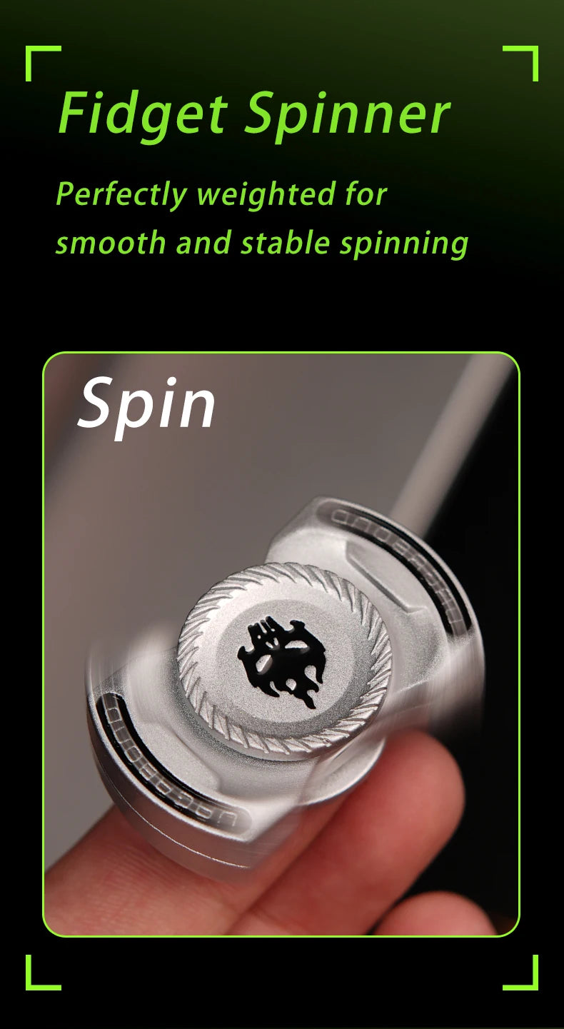 ADHD Focus Fidget Toy – Magnetic Spinner Gadget