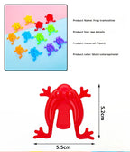 20PCS Colorful Jumping Frog Bouncing Toy Set for Kids