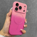 Silicone Soft Phone Case Slim Protective For Apple iPhone 18 17 Air 16 Pro Max 15 14 Plus 13 12 11 for Magnetic Gradient Cover