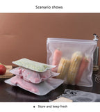Reusable Silicone Food Storage Bags – Leakproof Freezer Storage Set