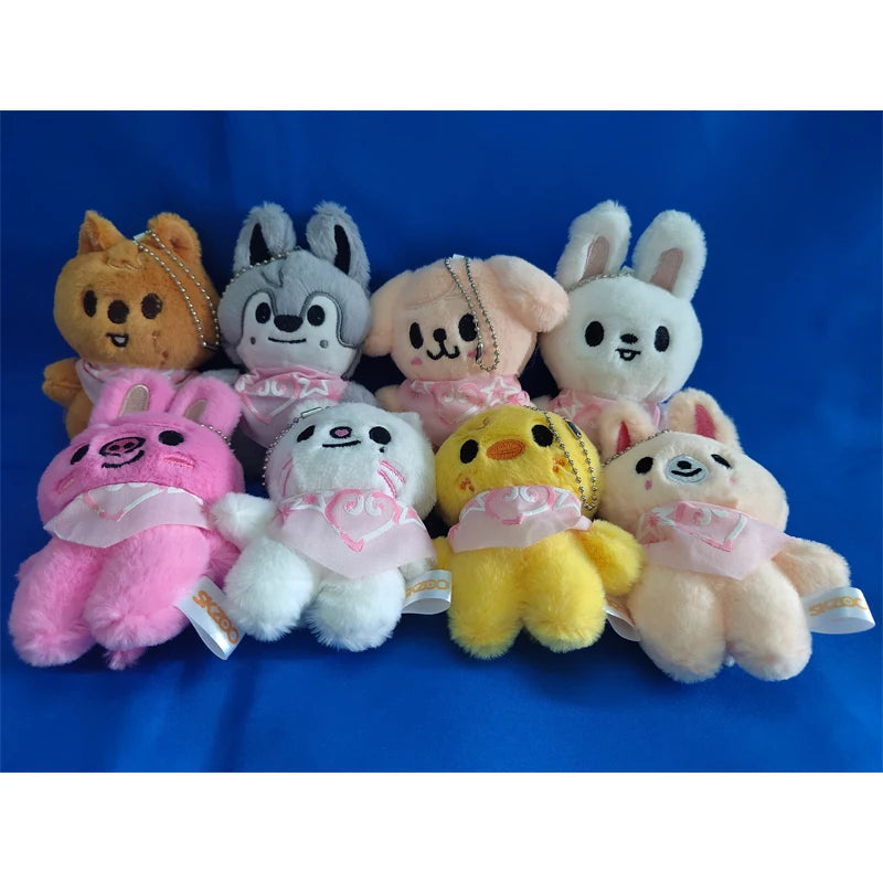 SKZOO Plush Keychain Cartoon Stuffed Doll for K-Pop Fans Gift