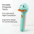 Children's Glowing Flashlight Projector Toy Baby Sleep Story Book Early Education Lighting Holiday Christmas Gift