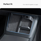 Wireless Charging Protective Frame for Mobile Phones Headphones Watches Non-Slip Limiter Compatible with Model 3/Y Highland Juni