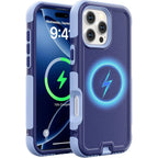 For MagSafe Heavy-Duty OTT Armor Phone Case For iPhone 18/17/16/15/14 Pro Max Plus Magnetic Military Grade Drop Protection Cover