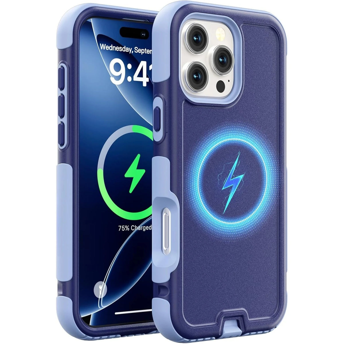 For MagSafe Heavy-Duty OTT Armor Phone Case For iPhone 18/17/16/15/14 Pro Max Plus Magnetic Military Grade Drop Protection Cover