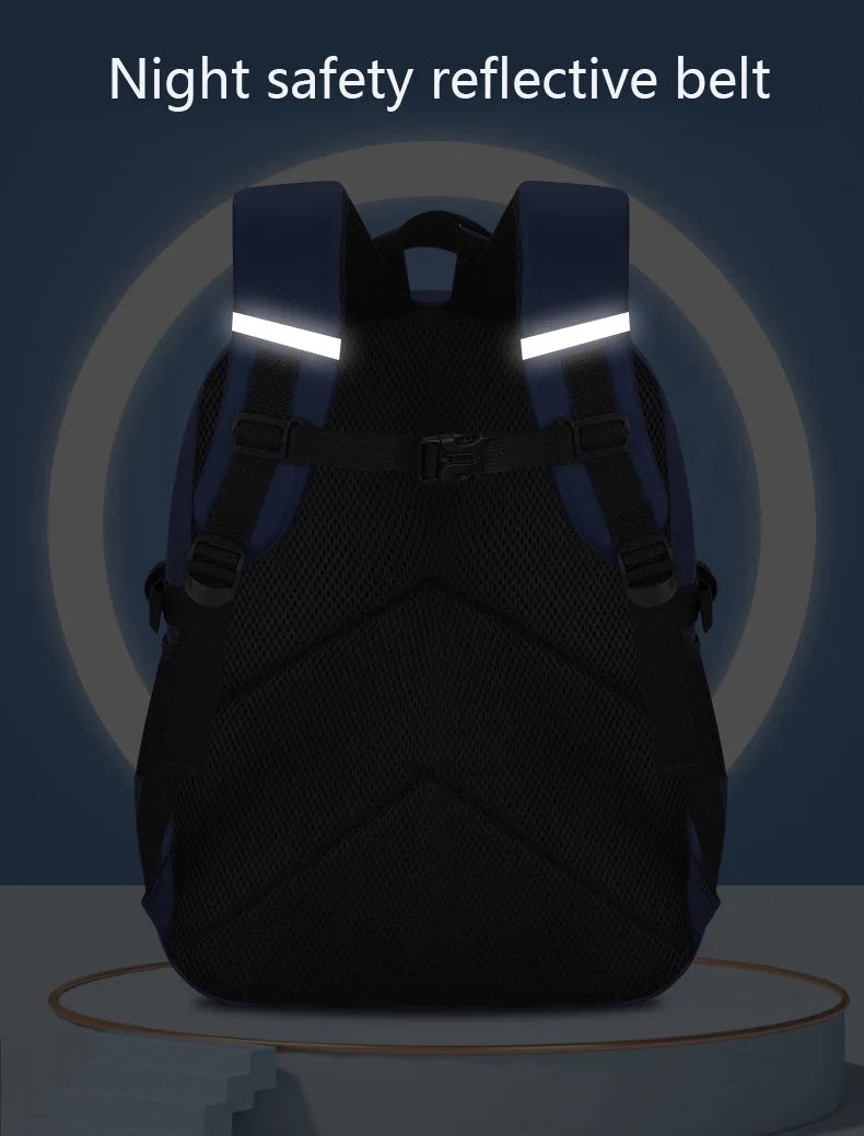 Kids Astronaut Waterproof School Backpack