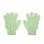 2pcs/6pcs/12pcs Reversible Exfoliating Shower Gloves, Body Scrub Gloves, ,Cleansing Tools Bath Towel Bath Products Back Scrub
