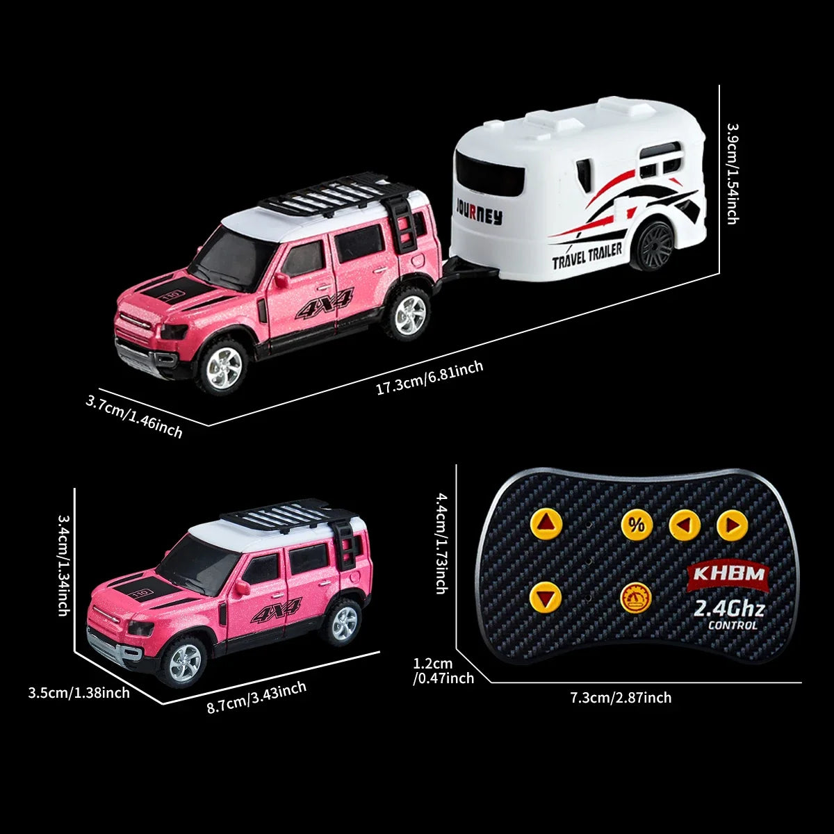 Mini 1:64 Alloy Remote Control Car