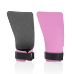A Pair of Carbon No Finger Hole Hand Grips for Crossfit Pull Ups Cross Training Kettlebell Gymnastics Workout Palm Protector