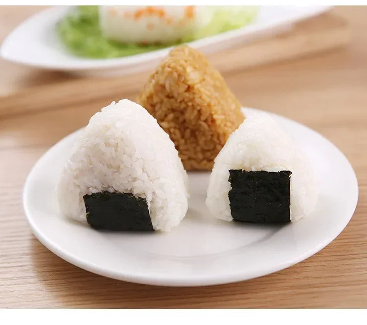 Onigiri Mold Sushi Press Kit for Perfect Japanese Rice Balls Maker