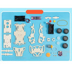 DIY Wooden Remote Control Car STEM Science Experiment Building Kit for Kids