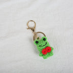 Mini Animal Crochet Keychain Cute Knitted Doll Keyring
