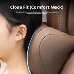 Universal Car Seat Headrest Neck Pillow, 3D Ergonomic Travel Neck Rest, Soft Fluffy Comfortable Neck Support, Protection