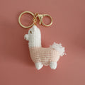 Funny Zebra Crochet Keychain Sheep Animal Bag Charm