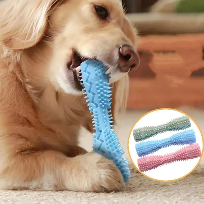 Dog Teething Chew Stick Toy for Interactive Dental Training Play