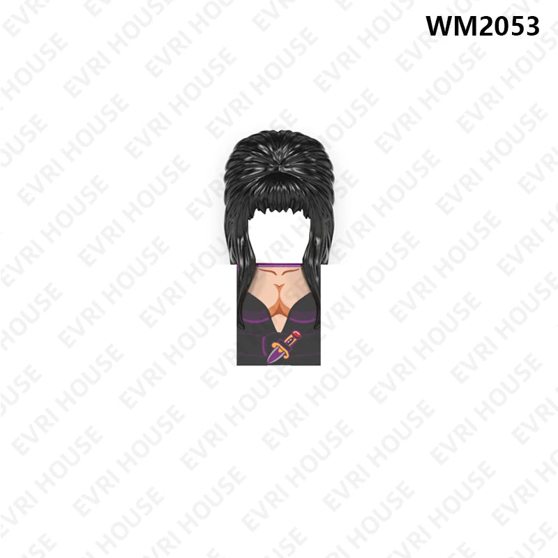 Horror Movie Mini Building Block Dolls Action Figures Bricks Assembly Assembly Toys for Children