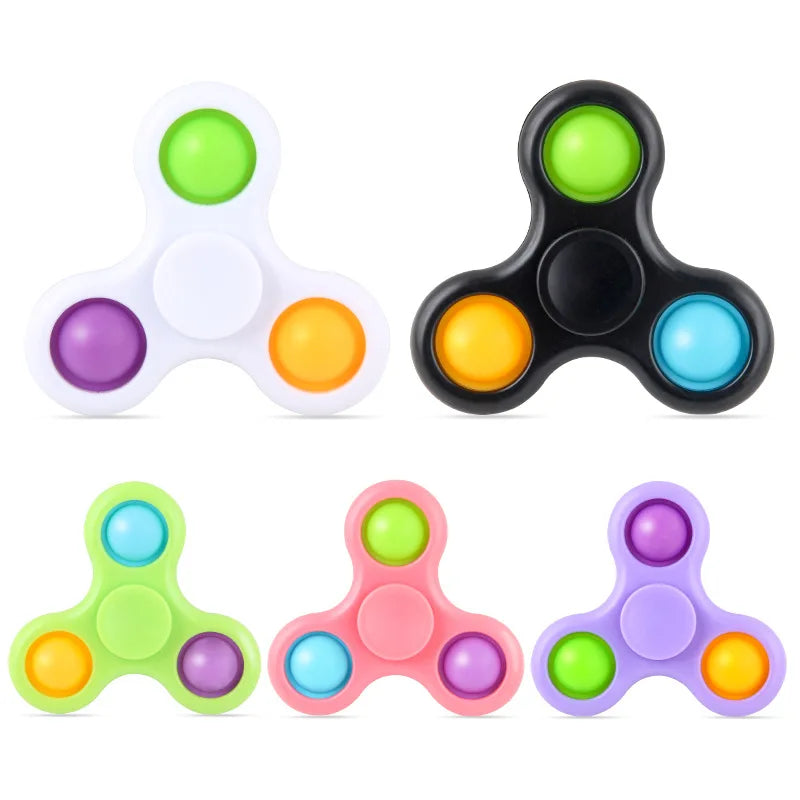 Multi-Color Hand Fidget Spinner Toy