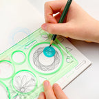 Creative Spirograph Geometry Drawing Stencil Art Set for Kids