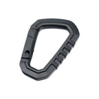 Tactical MOLLE Carabiner Clip EDC Keychain for Camping Gear
