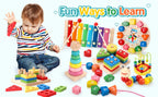Montessori 3D Wooden Puzzle Educational Learning Toy for Kids