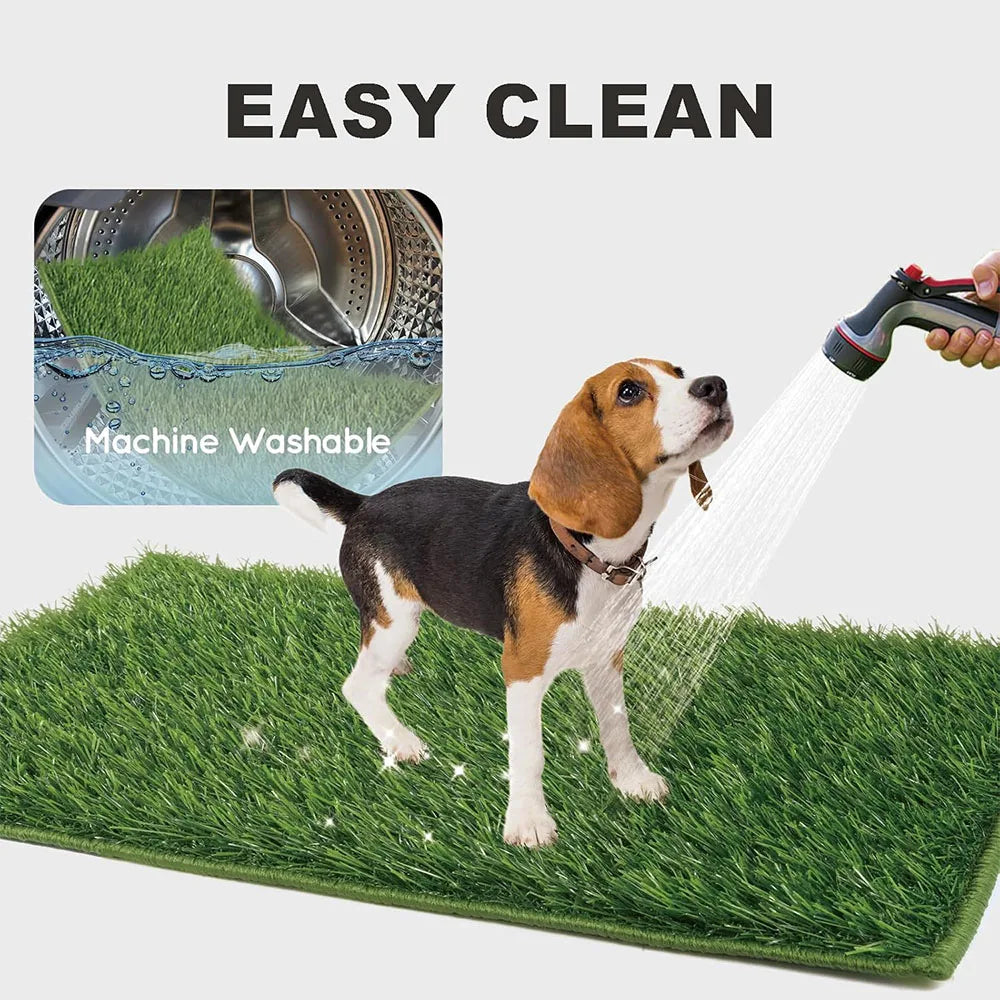 Reusable Dog Toilet Dog Lawn Carpet: Artificial Grass Rug for Dog, Dog Toilet, Training Mat, Dog Toilet for Balcony Patio Garden