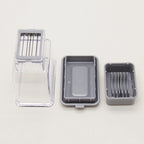 Manual Garlic Press Grinder – Multifunction Garlic Crusher, Cutter & Peeler Kitchen Tool