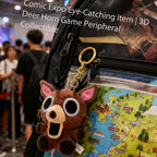 99 Nights Forest Deer Plush Keychain Bag Charm