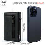 Luxury RFID Blocking Card Holder Men Wallets Money Bag Metal Credit Cardholder Aluminium Slim Thin Smart Minimalistic Wallets