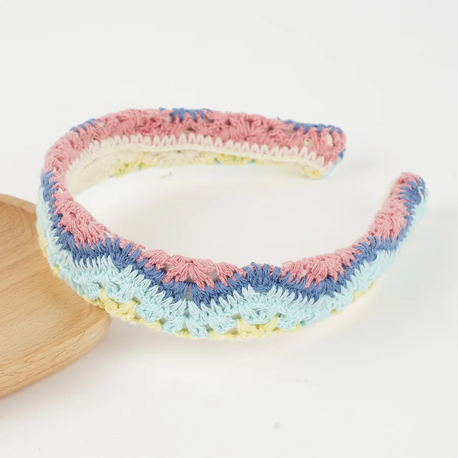 Bohemian Handmade Knitted Summer Headband