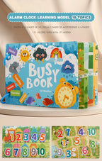 Montessori Busy Book for Kids Interactive Learning Activity Book
