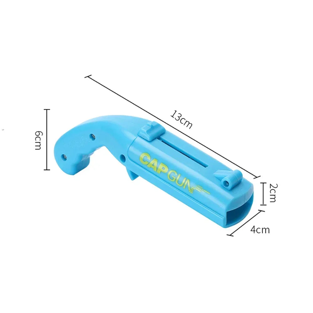Portable Cap Gun Bottle Opener – Creative Flying Cap Launcher Bar Tool