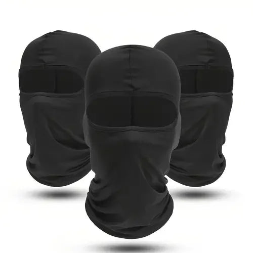 3 Pack Quick Dry Balaclava Face Mask for Outdoor Sports Comfort