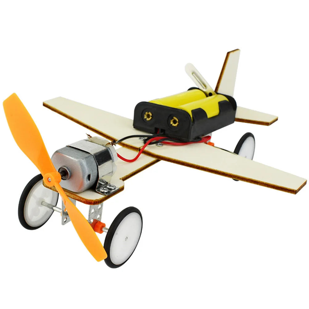 DIY STEM Science 3D Wooden Car & Boat Assembly Kit for Kids