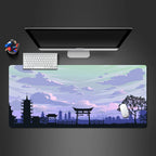 Mouse Pad Sakura Landscape Desk Accessories Mat Gamer Rug Xxl Keyboard Pad 1000X500x3MM Desk Mat Office Carpet Gaming Mouse Mats