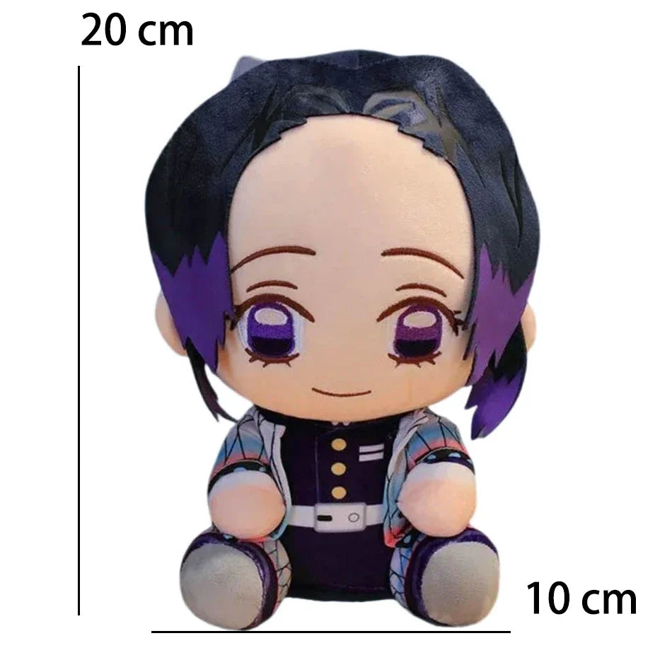 @20cm Hot Japan  Slayer Plush Dolls Lovely Anime Kimetsu No Yaiba Kamado Tanjirou Nezuko Zenitsu Kyoujurou Toys Kids Gifts