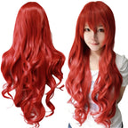 Synthetic Hair Pure White Lolita Long Cosplay Wig Curly Griffith Anime Wigs Halloween Inuyasha Costume Wig for Girl