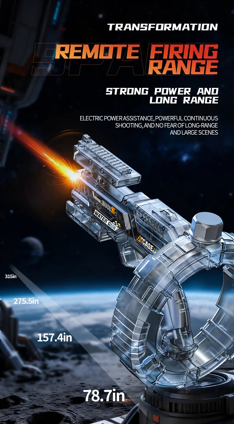 Electric Automatic Water Blaster with Rechargeable Battery