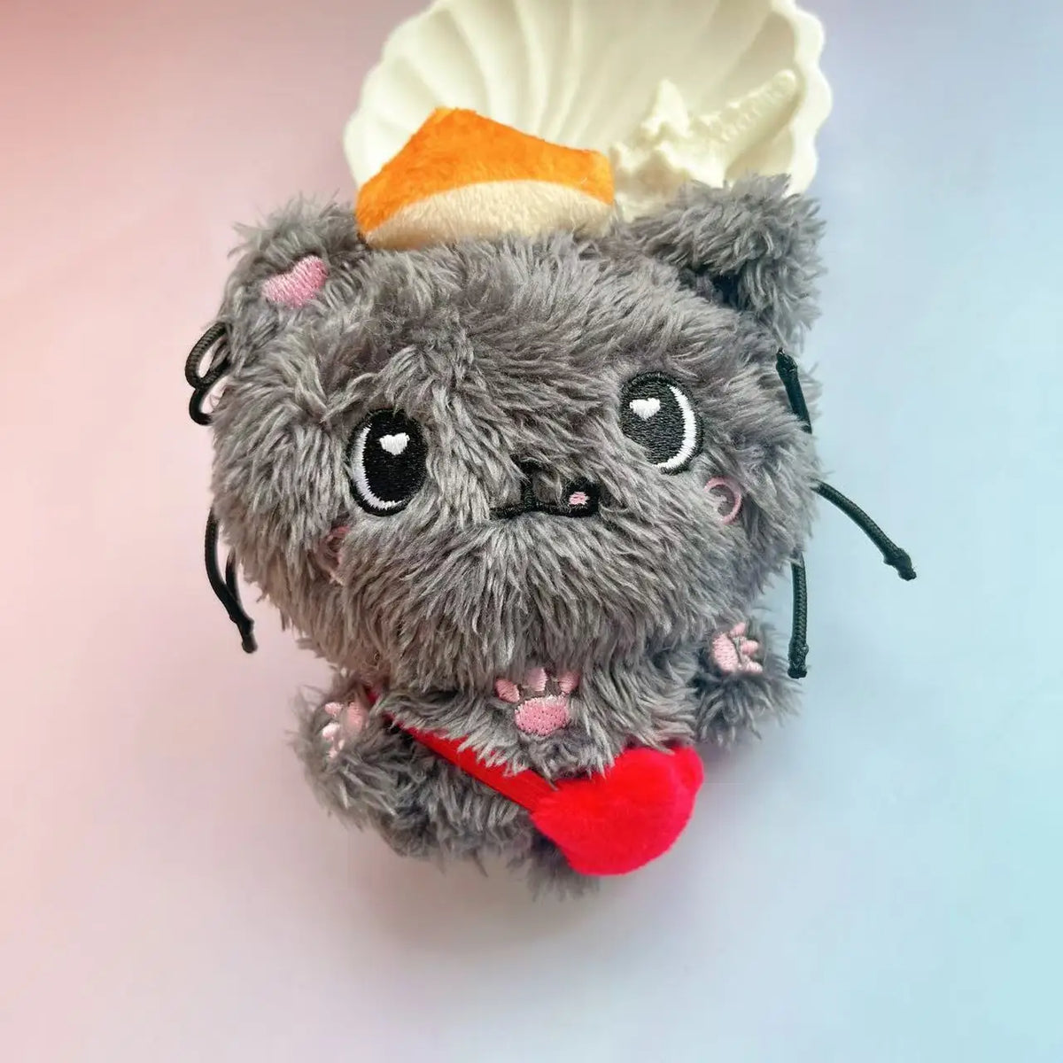 NCT WISH Tea Cat Plush Keychain K-Pop Bag Charm