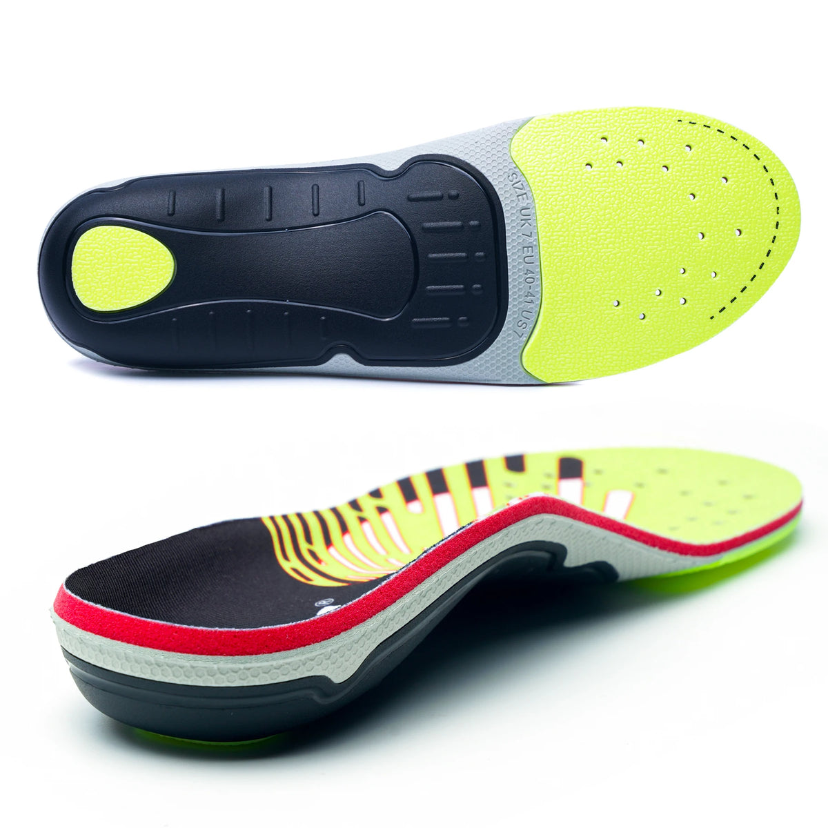 Plantar Fasciitis Relief Orthopedic Insole Flat Foot High Arch Support Men Women Work Orthotic Insert Sport Shoe Sneaker Sole