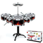 Kids Jazz Drum Set Musical Instrument Toy for Beginners