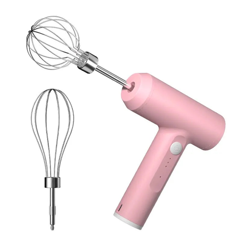 Wireless Electric Food Mixer with 3-Speed Portable Hand Mixer