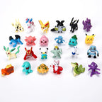 144 Pcs/Lot Mini Pokemon Figure Pikachu Kids Model Toys 2-3cm Kawaii Figurine PVC Dolls 6*24pcs Toys Wholesale