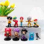 Anime Q Version Figurine Set – 10pcs Mini Collectible Toys
