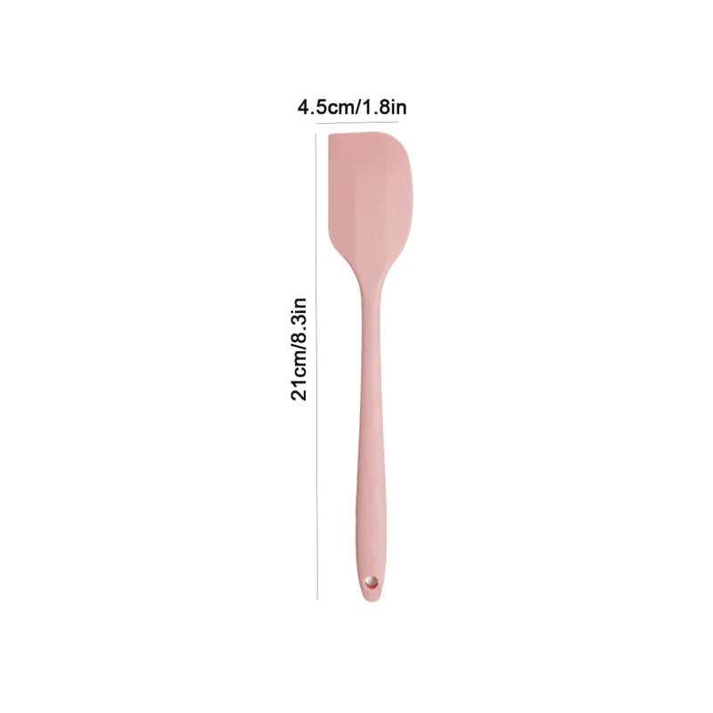 Heat Resistant Silicone Spatula – Non Stick Cream & Baking Tool